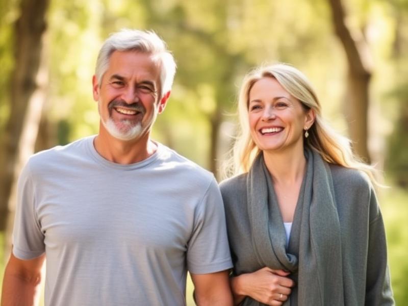 Щаслива пара насолоджується активним життям